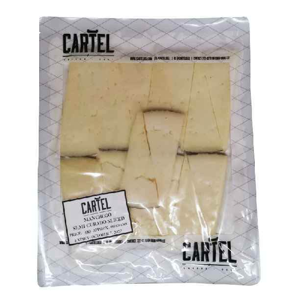 Manchego Semi Curado Sliced